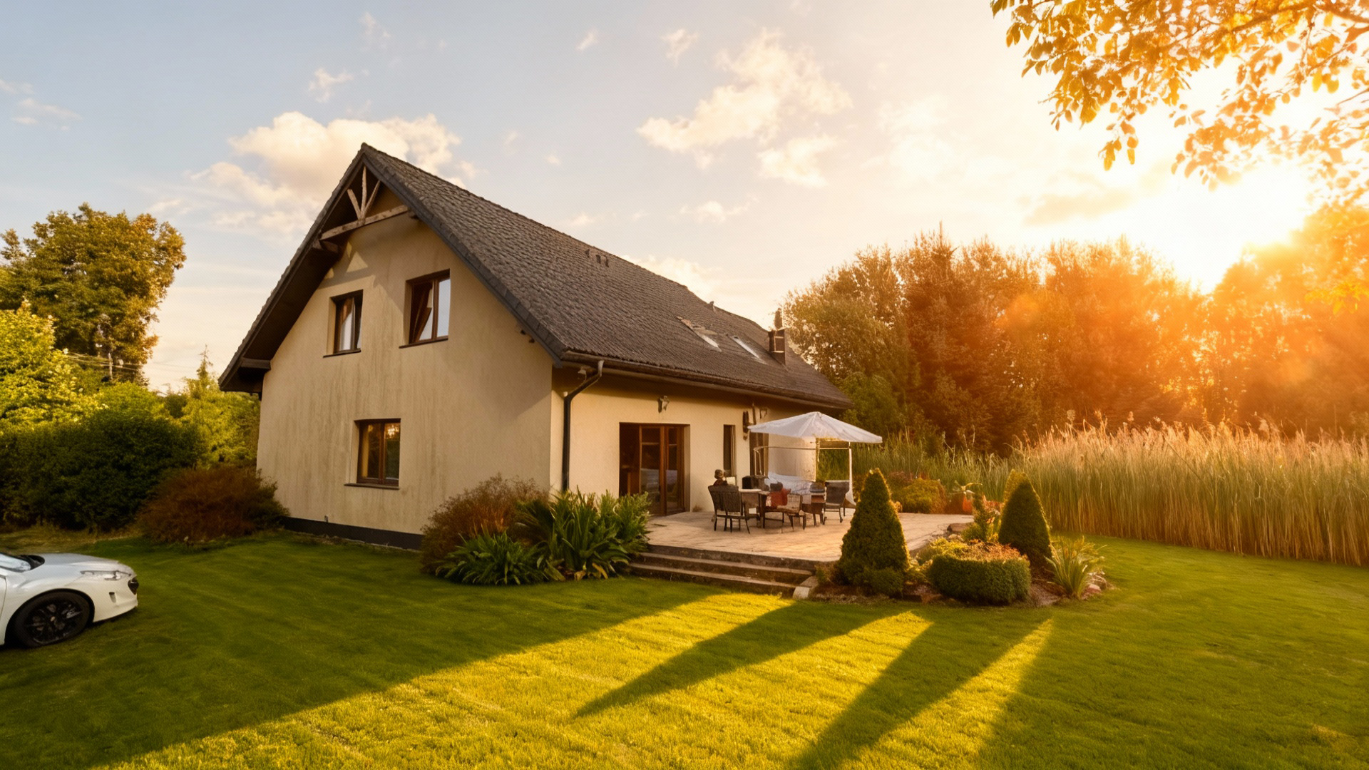 Dom - widok z zewnątrz